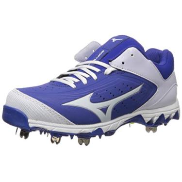 Imagem de Mizuno Sapato feminino Swift 5 Fastpitch Softball Cleat, Azul royal/branco, 5.5 B US
