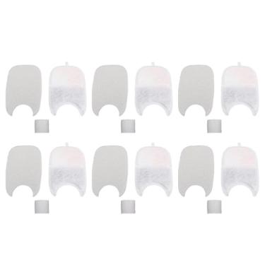 Imagem de Pssopp Filtro de Fonte Multi -filtragem de Carbono Ativado, Algodão de Alta Densidade Circulação Contínua de água Pet Dispensador de água Filtro de Remoção de Odor para Casa (Estilo 1)