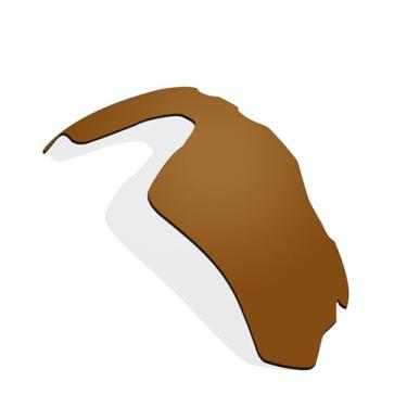 Imagem de Littlebird4 Lentes de reposição polarizadas de 1,5 mm para óculos de sol Oakley Radar EV Path OO9208 - Várias opções (marrom)