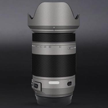 Imagem de Adesivo de lente de câmera para Tamron 18-400 mm F3.5-6.3 Di II VC HLD adequado para Canon EF-Mount Macro Coat Wraps Film Protector Vinyl Decal Skin 18 400 (Titânio)