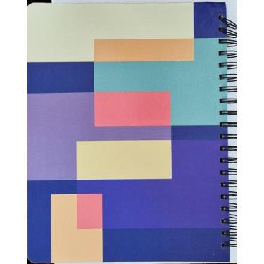 Imagem de Caderno singular universitário color block - 10 materias - Culturama, 