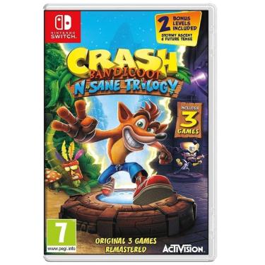 Imagem de Crash Bandicoot N. Sane Trilogy (Europeu) - SWITCH