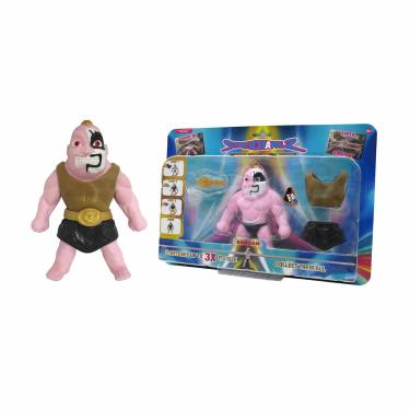 Imagem de Stretchapalz - Boneco De 14Cm Bam Bam Preto - Luta Mundial