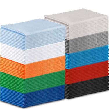 Imagem de Panos de limpeza de microfibra Frienda 100 peças 18 x 15 cm