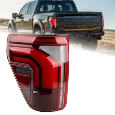 Imagem de Duolctrams Com ponto cego sem função de pesagem e módulos de luz traseira LED conjunto de lâmpada traseira compatível com Ford F150 2024 2025 lado esquerdo do motorista RL3Z-13405-B; RL34-13B505-CD