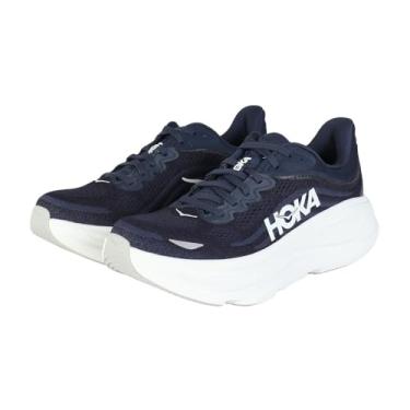 Imagem de HOKA Tênis masculino Bondi 9, Varsity azul marinho/branco, 38