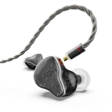 Imagem de Monitores intra-auriculares BASN Bmaster5 1DLC Diafragm+4BA 5 Drivers