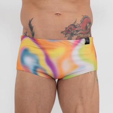 Imagem de Sunga Slip Tradicional Print Solares - Fill&Co, Solares