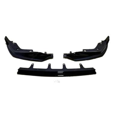 Imagem de Kit de proteção para para-choque dianteiro estilo MP, spoiler, difusor e capa compatível com BMW G20 G21 320i 330i M340i XDrive 2019-2022, preto(Matte Black)