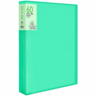 Imagem de Fichário de 60 bolsos com mangas de plástico, visor A4, 60 páginas com protetores de folha transparente, livro de apresentação de portfólio para obras de arte, fichário organizador de documentos