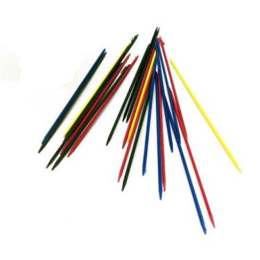 Imagem de Brinquedo Pega Varetas Colorido 21 Palitos Diversão em Grupo - ATEF