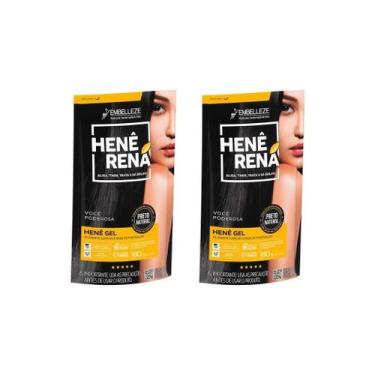 Imagem de Hene Rena 180G Preto Natural - Kit Com 2Un - Embelleze
