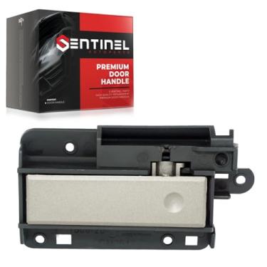 Imagem de Peças Sentinel para painel superior luva compartimento porta trava alça substituição compatível para GMC Silverado Sierra 2007-2013 2007-2013
