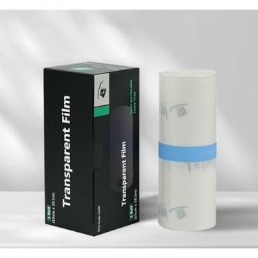 Imagem de DGT Tattoo Aftercare Bandagens Impermeáveis, Fita de Cobertura de Tatuagem, Suprimentos de Tatuagem, Filme Transparente de Segunda Pele Cura, Curativos Estéril Transparentes (Rolo de 15 cm x 11 m)