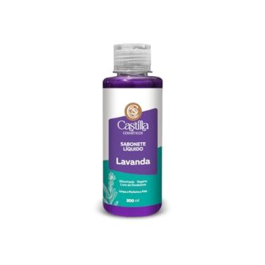 Imagem de Sabonete Líquido Castilla 200mL Vegano Glicerinado Sem Parabenos Aroeira Lavanda Rosas Erva Doce(Lavanda 200mL)