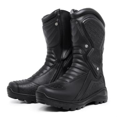 Imagem de Bota Motociclista Acero Motoqueiro Coturno Speed Preto Cano Alto 44