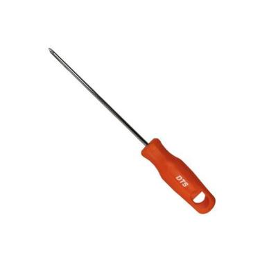 Imagem de Chave Phillips 1-8'' X 4'' Com Haste Em Cromo Vanádio E Cabo Em Pvc - Laranja