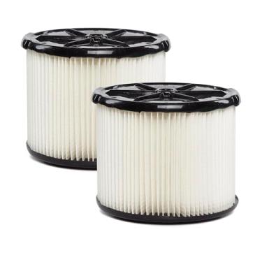 Imagem de Workshop Aspiradores secos e úmidos de 3 a 4,5 galões Filtro padrão para aspirador de pó, WS11045F2, Embalagem com 2, 3 to 4.5 Gallon