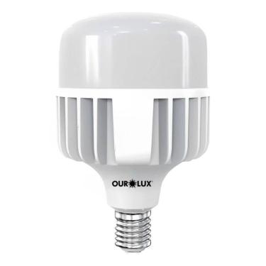 Imagem de Lâmpada Super Led Alta Potência T Bivolt 100w 6500k - E27 - Ourolux Lampada Superled Alta Pot T 100w Biv 6500k E27
