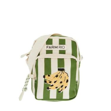 Imagem de Bolsa bag farm gema banana tropical 78325655 - FARM..RIO, Branco off, 