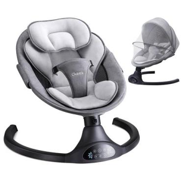 Imagem de Balancim infantil elétrico Baby Swing Larex 0-6 m, máximo de 9 kg, pre