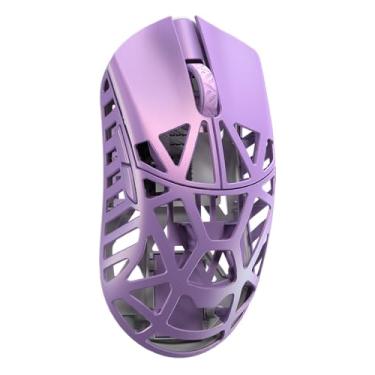 Imagem de KEEBMONKEY Mouse para jogos sem fio WLMOUSE Beast X Max – Taxa de pesquisa de 8 KHz, liga de magnésio de 42 g, sensor PAW3950HS, interruptores DPI, OM e TTC personalizáveis P2 (Soft Liac (OM Switch))