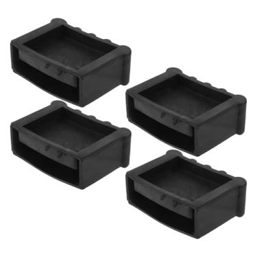 Imagem de ＡＷＨＡＯ 4 Peças de Tapetes de Borracha para Pés de Escada, Protetores de Piso Antiderrapantes de Fácil Instalação para Uso Doméstico, para Pernas, Estilo B