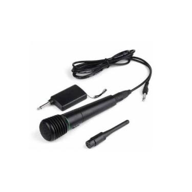 Imagem de Microfone sem fio Weisre WM-308 com alcance de 20 m e cabo de 2,5 m - 