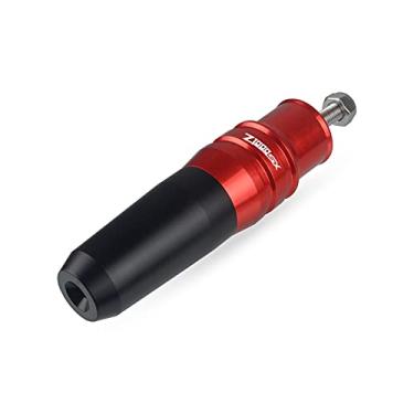 Imagem de XLYJNB Para Kawasaki Z1000SX 2011-2013 Motocicleta CNC Frame Crash Pads Sliders Escape Crash Protector Proteção contra quedas (Cor: Vermelho)