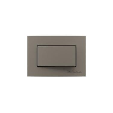 Imagem de Placa para Móveis 65x45 com Interruptor MarGirius Sleek Colors 10A Argila