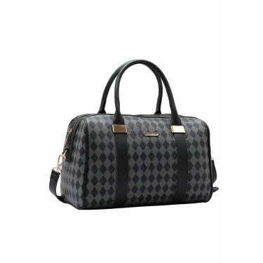 Imagem de Bolsa Feminina Bau Tote Transversal Chenson 84850 Monograma