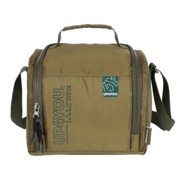 Imagem de Lancheira Térmica Escolar Juvenil Casual Alça Verde Up4You