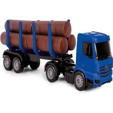 Imagem de Caminhão De Brinquedo Transtoras Superfrota Cor Sortido - Poliplac 7188