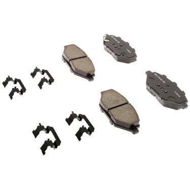 Imagem de ACDelco Kit de pastilhas de freio a disco frontal de cerâmica profissional 17D1864ACHF1