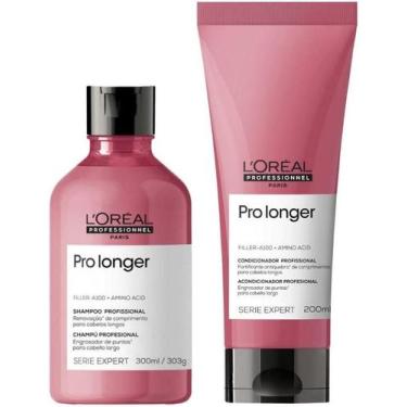 Imagem de Loreal Pro Longer Kit Shampoo 300Ml + Condicionador 200Ml - Loreal Pro