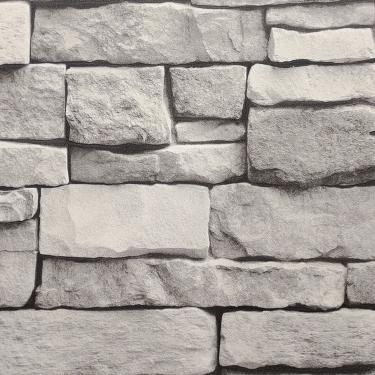 Imagem de Papel de Parede Metropolis 3 Tijolo Cinza MT301001R