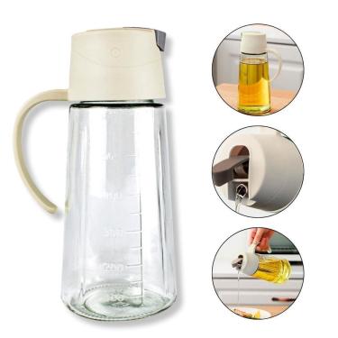 Imagem de Jarra Dosadora Vidro 630Ml Azeite Cozinha Gourmet Utensílio