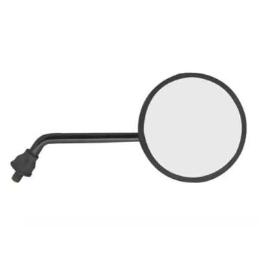 Imagem de Awa Retrovisor Mini Universal para Honda, Espelho Lateral Preto, Base Redonda, Montagem Universal