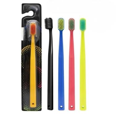 Imagem de Pack Escovas Dentais Ultra Macias Soft Care - Kit 5 Cores Sortidas para Higiene Bucal Suave(COLORS PACK 1,(12) unds)