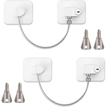 Imagem de Fechaduras de segurança para crianças com porta de geladeira, pacote c