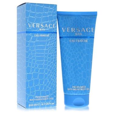 Imagem de Perfume Masculino Versace 200 Ml Eau Fraiche Gel De Banho