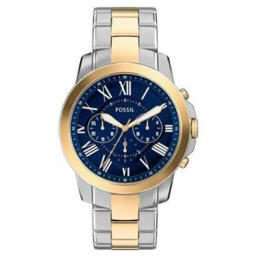 Imagem de Relógio Fossil Masculino Grant Bicolor - FS6132/1AN Relógio Fossil Masculino Grant - FS6132/1AN-Masculino