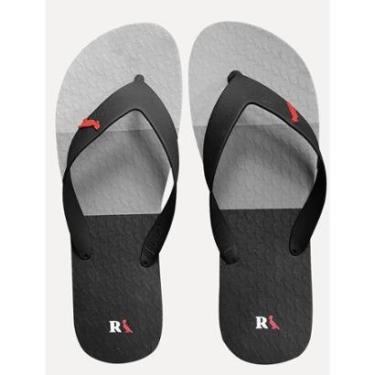 Imagem de Chinelo Reserva Masculino Trancoso Classic Light Grey/Black Preto-Masculino