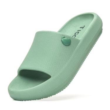 Imagem de Chinelo Nuvem Infantil Masculino Tigor T. Tigre Menino Macio Leve Verde (Verde, BR, Criança de 4 a 8 anos, Faixa Numérico, 27, 28)