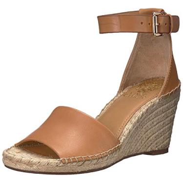 Imagem de Vince Camuto Sandália feminina Leera Espadrille Wedge, Bronzeado, 35