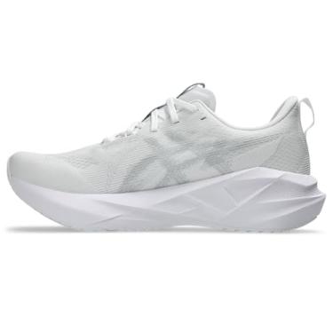Imagem de ASICS Novablast 5 Tênis masculino, Branco/cinza Piedmont, 38