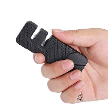 Imagem de Domary Mini Apontador de Faca, Afiador de Faca Portátil Ecológico Durável, Ferramenta de Afiação para Acessórios de Cozinha, Alça Elegante e Compacta, Adequado para Camping ou