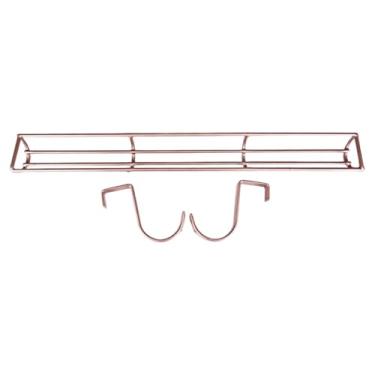 Imagem de UGPLM Trilho deslizante para mesa de bilhar, trilho para caçapa de mesa de bilhar, suporte para bolas de bilhar de fácil instalação, para gol de sinuca, Rosa Ouro