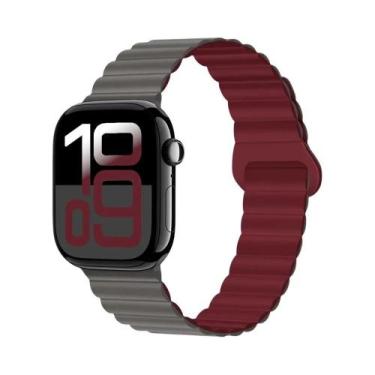Imagem de Pulseira De Silicone De 49mm 46mm 42mm Para Apple Watch Ultra 2 1 45mm