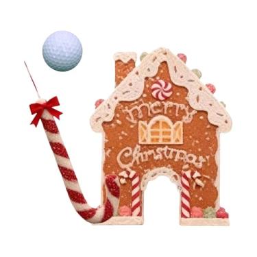 Imagem de MERIGLARE Jogo de golfe de gengibre divertido de Natal com bola, atividade de entretenimento de Natal, minigolfe para crianças em casa